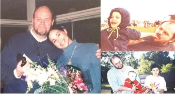  ??  ?? Pictures of Meghan with her father Thomas Markle. According to the celebrity news site TMZ, Markle has pulled out of the wedding because he doesn’t want to embarrass his daughter or the royal family.