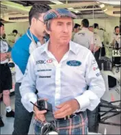  ??  ?? El tricampeón Jackie Stewart.