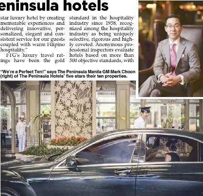 5 stars for 10 Peninsula hotels - PressReader