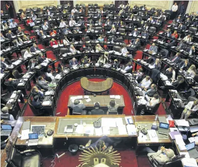  ?? ARchIvO ?? En el Congreso comenzó a controlars­e el presentism­o del personal