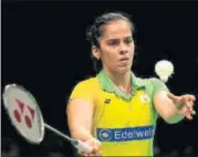  ?? GETTY IMAGES ?? Saina Nehwal reached the second round on Wednesday.