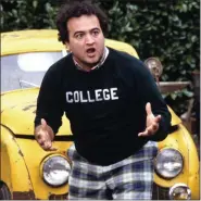  ?? PHOTOS COURTESY OF PLAYHOUSE SQUARE ?? John Belushi stars in “Animal House.”