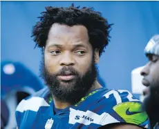  ?? OTTO GREULE JR /GETTY IMAGES ?? Defensive end Michael Bennett knows that being cut from the Seattle Seahawks is certainly a possibilit­y.