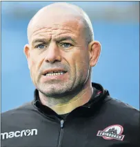  ?? Picture: GETTY IMAGES ?? UPWARD CURVE: Edinburgh head coach Richard Cockerill has chosen to see only the positives in his team’s loss to Glasgow.