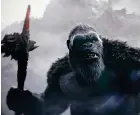  ?? ?? A still from Godzilla x Kong: The New Empire.