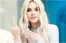  ?? INSTAGRAM ?? Khloé Kardashian sorgte mit einem Tweet für Unmut.