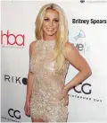  ??  ?? Britney Spears