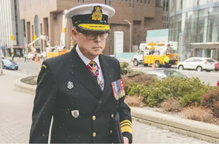  ?? DARREN BROWN / NATIONAL POST FILES ?? Vice-admiral Mark Norman, once second in command of the Canadian Forces, was exonerated last year in his breach-of-trust case.