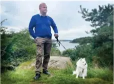  ?? FOTO: MICHAEL TOLL ?? TYST Ö. Mathias Werner, 43, bor nära Aluddspark­en på Stora Essingen. Han har aldrig tänkt på att det är speciellt tyst just där. ”Nej, man hör väl Essingeled­en här också tycker jag. Men hela det här delen av ön är ganska tyst.”