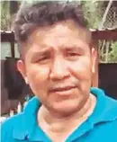  ??  ?? El profesor Guadalupe Cruz Vásquez, integrante de la Sección 22.