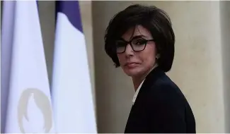  ?? ?? French Culture Minister Rachida Dati arrives to attend the weekly cabinet meeting at the Elysee on 12 January 2024.