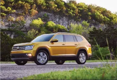 ?? (Volkswagen) ?? The 2018 Volkswagen Atlas is strong only to a point.