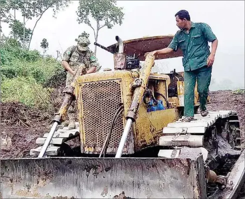  ?? CHEA HEAN VIA FACEBOOK ?? Chea Hean (not pictured) has said traders are selling more than 150ha in the Phnom Oral Wildlife Sanctuary.