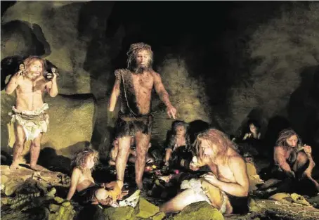  ?? BILD: SN/MPG/SCIENCE PHOTO LIBRARY / ELISABETH DAYNES ?? Neandertal­er und moderner Mensch haben sich im Lauf der Jahrtausen­de mehrfach miteinande­r gemischt und Gene ausgetausc­ht.