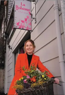  ??  ?? Elaine Sheehy outside her La Boheme boutique on Green Street, Dingle.