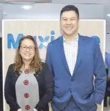  ??  ?? Manila Doctors Hospital president Elizabeth Dantes and Maxicare president and CEO Christian Argos.