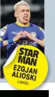  ??  ?? STAR MAN EZGJA N ALIOSK I Leeds