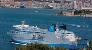 ?? (Photo doc. V.-m.) ?? La compagnie maritime La Méridional­e souhaite opérer une ligne de ferry entre Toulon et L’ÎleRousse à compter d’avril prochain.