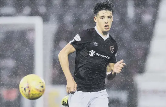  ??  ?? 2 Manchester City, Bologna and Bayern Munich have been linked with 18-year-old Aaron Hickey, with the German giants reported to have made a £1.6 million bid for the Hearts full-back.