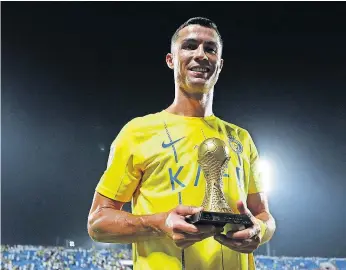  ?? ?? Cristiano Ronaldo é grande favorito a vencer mais um troféu de melhor marcador