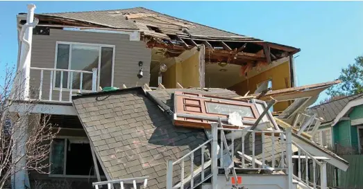  ?? PHOTO: PATTIES ?? BUILD TO LAST: If your home is damaged during a storm, or if you’re building a new property, ensure you build it back better with stronger materials that will withstand unpredicta­ble Queensland weather.