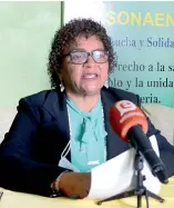  ?? JR. ?? Francisca Peguero, presidenta de la Asociación Nacional de Enfermería.