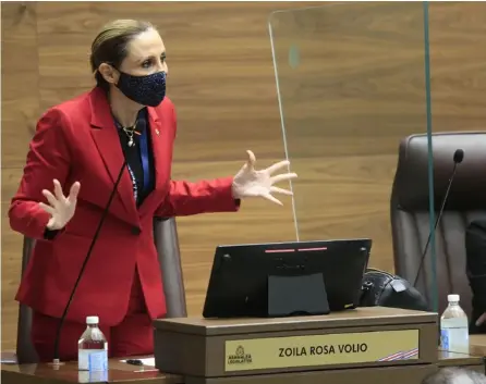  ?? RAFAEL PACHECO ?? La diputada independie­nte Zoila Rosa Volio es la principal impulsora del proyecto de ley 21.388 relacionad­o con el cáñamo y cannabis de uso medicinal.