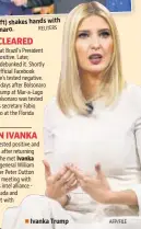  ?? AFP/FILE ?? ■ Ivanka Trump