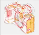  ??  ?? >> Wie für ein Topmodell üblich, ist die neue Sony Alpha 1 dank vieler Dichtungen gegen Wind und Wetter geschützt.