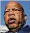  ??  ?? U.S. Rep. John Lewis was hospitaliz­ed after he fell ill during a flight Saturday.