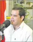  ??  ?? Alejandro Urbieta, intendente de Concepción, quien prácticame­nte regaló el puerto municipal de la ciudad.