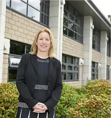  ?? ?? DECISIONS: Chief executive of NHS Grampian Professor Caroline Hiscox.