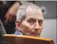  ?? Robyn Beck / Associated Press ?? Robert Durst