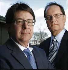  ??  ?? US attorney’s Dean Strang and Jerry Buting of ‘Making a Murderer’ fame will bring their ‘Conversati­on With...’ show to the Cork Opera House in September.