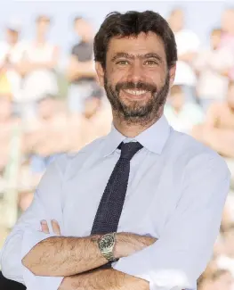  ?? LAPRESSE ?? Andrea Agnelli, 39 anni, presidente della Juventus dal 19 maggio 2010