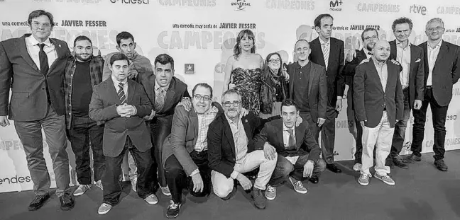  ??  ?? “Campeones” aspira al Goya a Mejor Película, Dirección y Guión Original./ fotos: RTVE.es