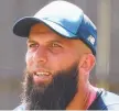  ??  ?? FINGER WOES: Moeen Ali