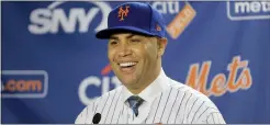  ?? SETH WENIG — THE ASSOCIATED PRESS FILE ?? Mets special assistant to the general manager Carlos Beltrán said he won’t talk about the Astros cheating scandal that cost him the team’s managerial job.