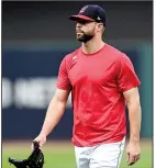  ?? AP/DAVID DERMER ?? Corey Kluber will be the starter today for the Cleveland Indians in Game 5 of the American League division series against the New York Yankees.