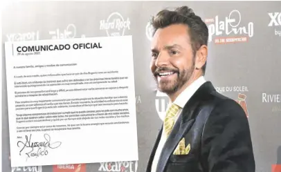  ?? ESPECIAL ?? La noticia causó furor en redes sociales, debido al éxito que el actor ha cosechado.