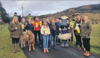  ?? ?? Argyll farmers and residents met with police officers, vets, representa­tives from Argyll and Bute Council and the National Farmers Union Scotland (NFUS), Emma Harper MSP and Jenny Minto MSP in Inveraray last week to raise awareness of the new livestock worrying legislatio­n.