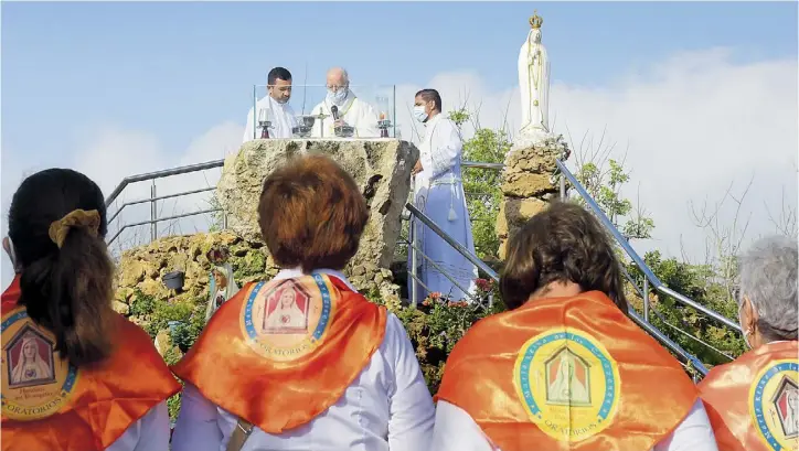  ?? | Fotos Archivo y cortesía ?? El Santuario Nuestra Señora del Morro atrae a miles de peregrinos y turistas cada año que se embarcan en este viaje hacia la espiritual­idad.