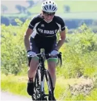  ??  ?? Promo Members of Ayr Roads Cycling Club also backed the event and took an active part