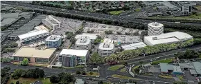  ??  ?? The Central Park Corporate Centre in Greenlane, Auckland, has been bought by a joint venture between Oyster Group and KKR for $209 million.