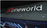  ?? Picture: Kirsty Anderson ?? Cineworld shares rose