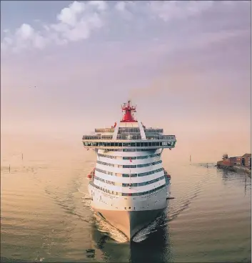  ?? Picture: Marcin Jedrysiak ?? CITY BERTH
Scarlet Lady is the largest vessel ever handled by Portsmouth Internatio­nal Port