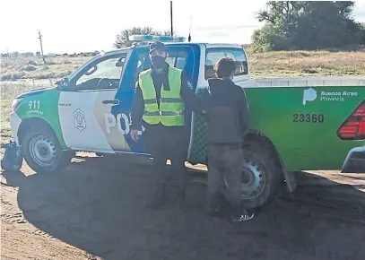  ?? Archivo ?? La última imagen de Astudillo Castro, al ser demorado en un control policial