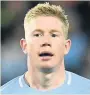  ??  ?? CONTRACT De Bruyne