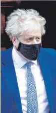  ?? FOTO: DAVID CLIFF/IMAGO IMAGES ?? Boris Johnson steht wegen einer Gartenpart­y in England einmal mehr in der Kritik.
