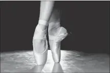  ??  ?? A frame grab from Leah Hennel’s video on Alberta Ballet dancer Nicole Caron’s feet was nominated in the Single Multimedia category.
